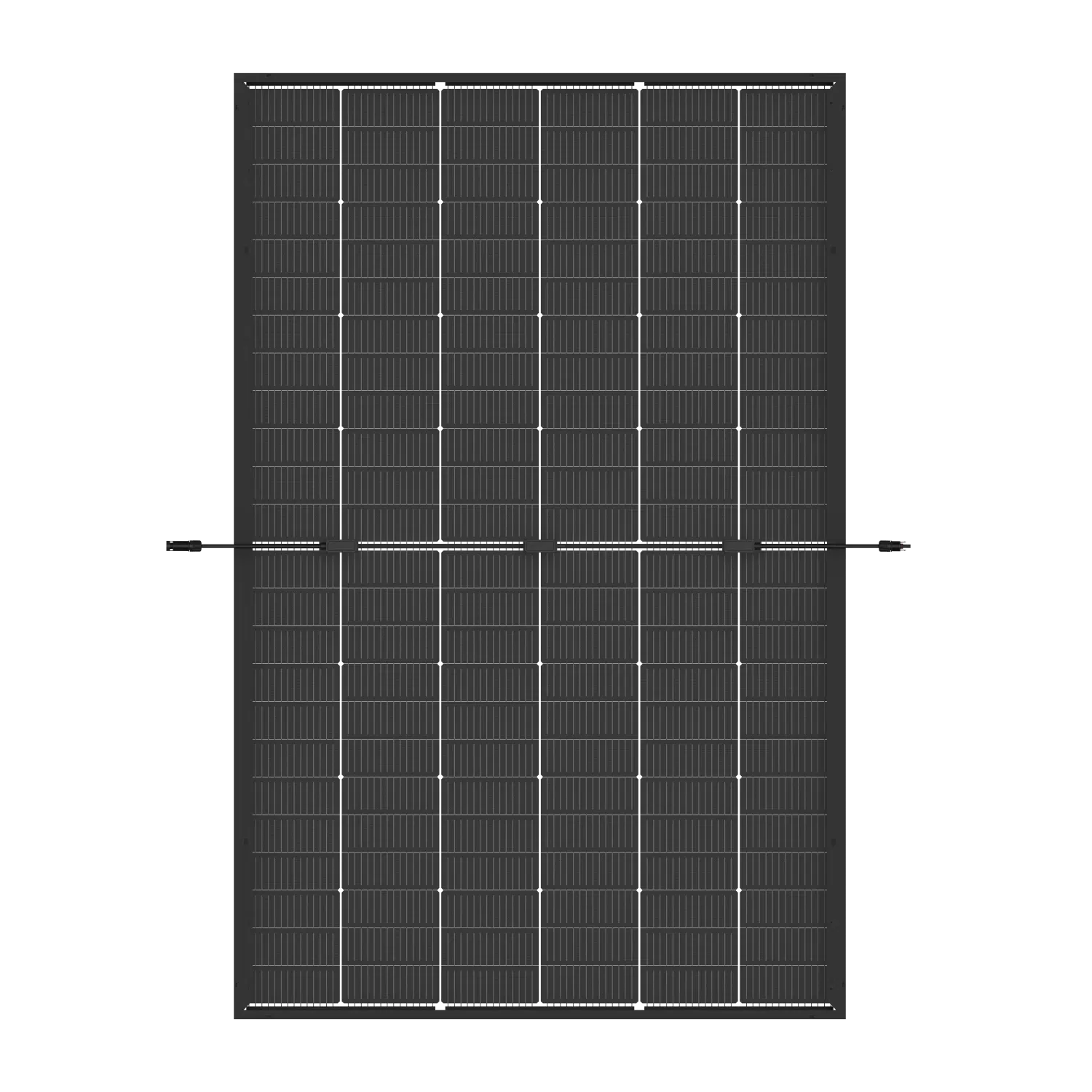 PV Komplettpaket Huawei 8KW Schrägdachmontage Trina 430 Vertex S+ Bifazial Black Frame Module